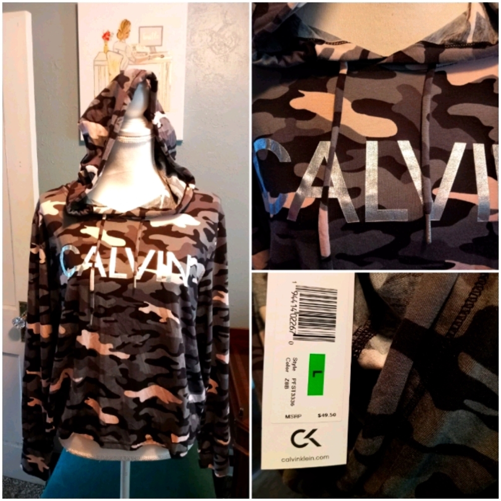 CK pullover hoodie